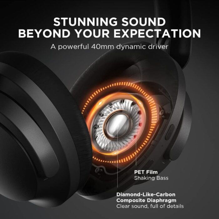 1MORE SonoFlow Wireless Active Noise Cancelling Headphones HC905 - Image 5