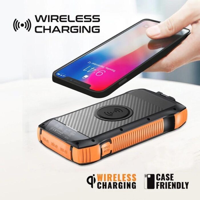Promate Rugged EcoLight Solar Power Bank 20000mAh - Image 8