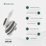 Green Lion Steam Glide Garment Steamer 1500W - White - Image 5