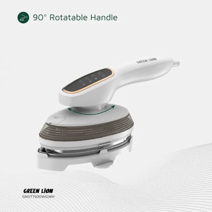 Green Lion Steam Glide Garment Steamer 1500W - White - Image 3