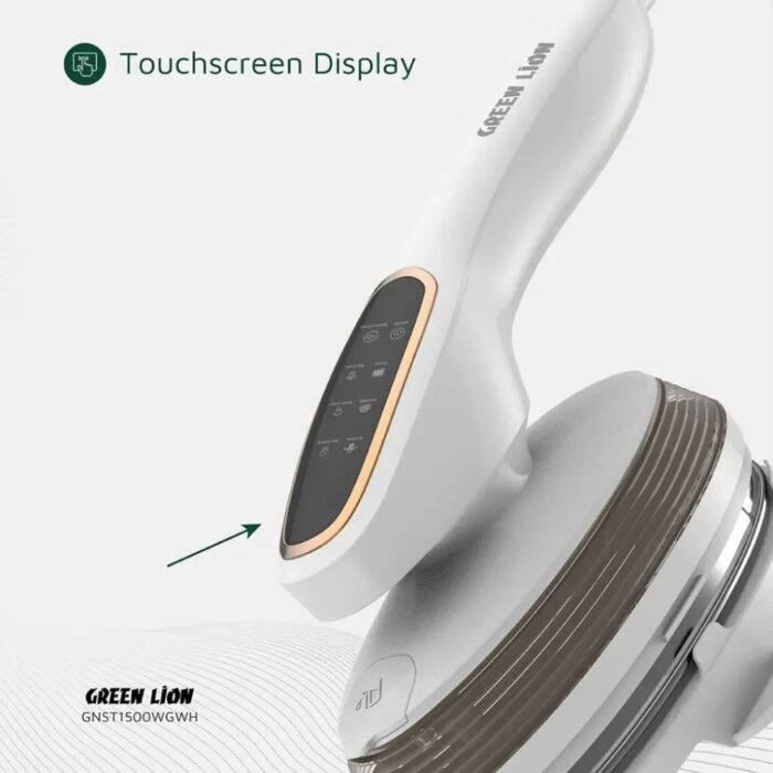 Green Lion Steam Glide Garment Steamer 1500W - White - Image 2