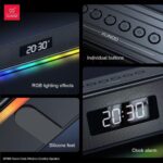 XUNDD SP008 Wireless Desktop Speaker With Clock - Image 4