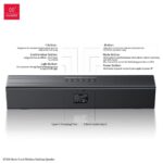XUNDD SP008 Wireless Desktop Speaker With Clock - Image 3