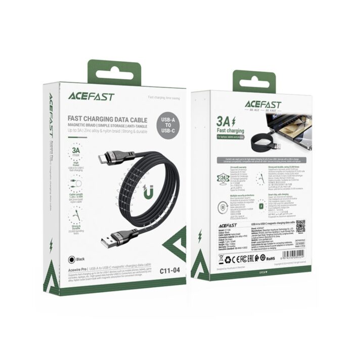 ACEFAST Charging Data Cable C11-04 USB-A to USB-C - Image 7
