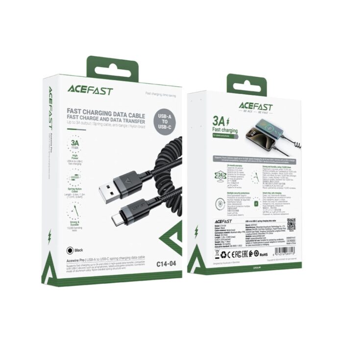 ACEFAST Charging Data Cable C14-04 USB-A to USB-C - Image 7