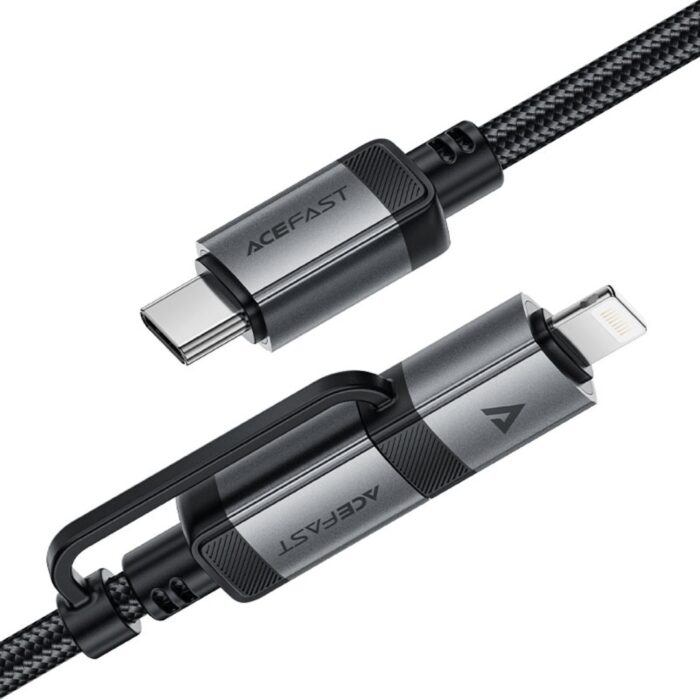 ACEFAST Charging Data Cable C20-01 USB-C to Lightning / USB-C - Image 2
