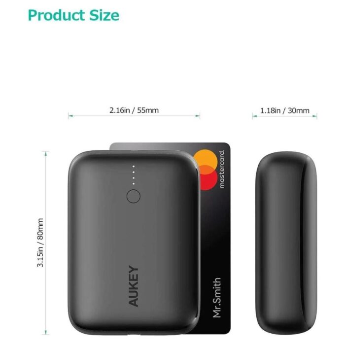 AUKEY Basix 20W Mini Portable Power bank 10000 - Image 7