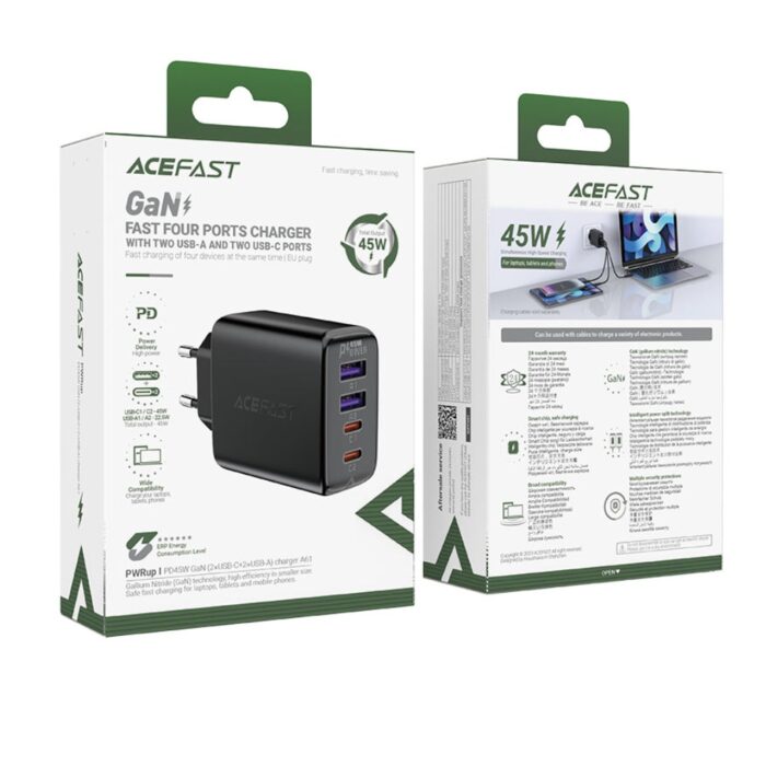 Acefast A61 PD 45W GaN Fast Charge Wall Charge - Image 4