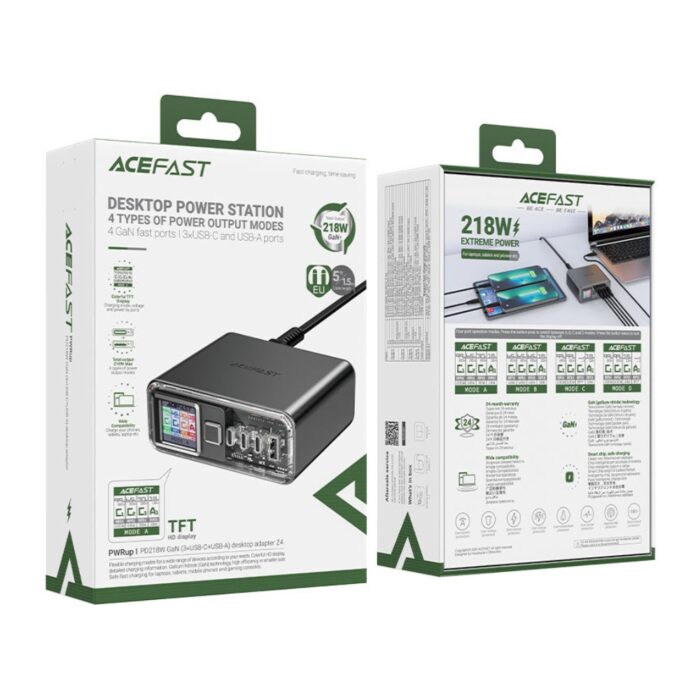 Acefast PD 218W GaN Desktop Power Station Z4 - Image 5