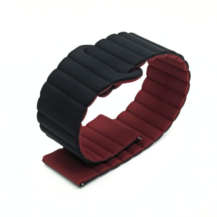 Adjustable Magnetic Silicone Watch Band 22mm - Image 12