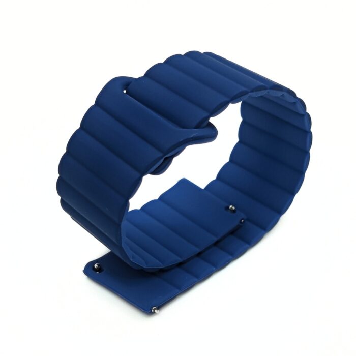 Adjustable Magnetic Silicone Watch Band 22mm - Image 7