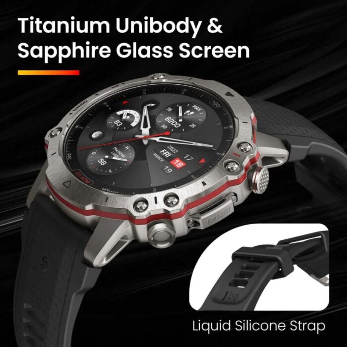 Amazfit Falcon Premium Titanium Multi-sport Gps Watch - Image 3