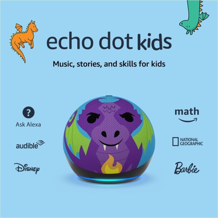 Amazon Echo Dot Kids - Dragon - Image 2