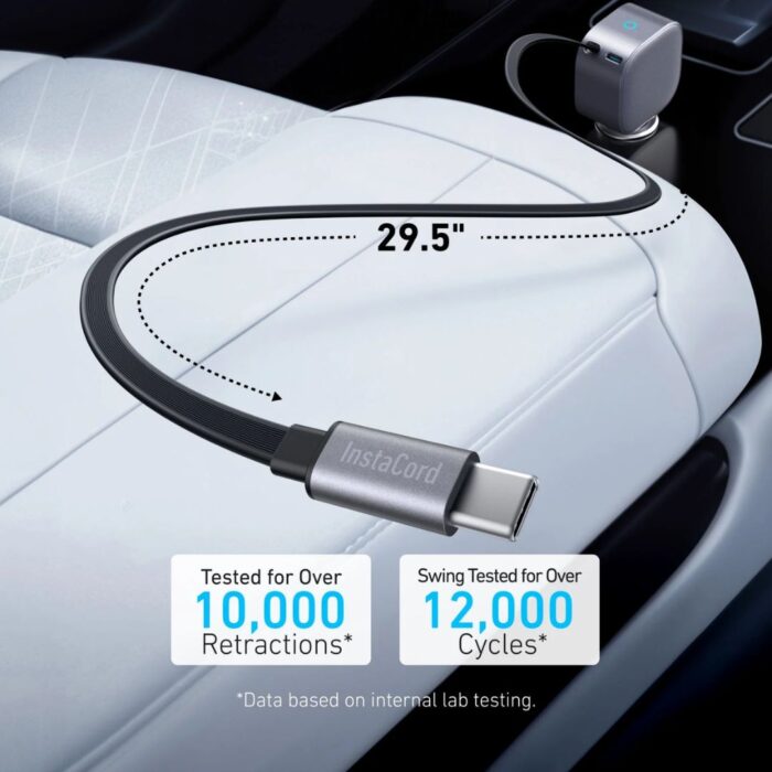 Anker Nano Car Charger 75W 2 in 1 Clutter Free Car Charger - Image 4