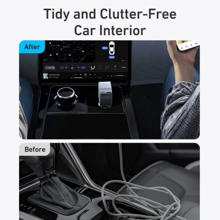 Anker Nano Car Charger 75W 2 in 1 Clutter Free Car Charger - Image 3