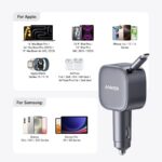 Anker Nano Car Charger 75W 2 in 1 Clutter Free Car Charger - Image 2