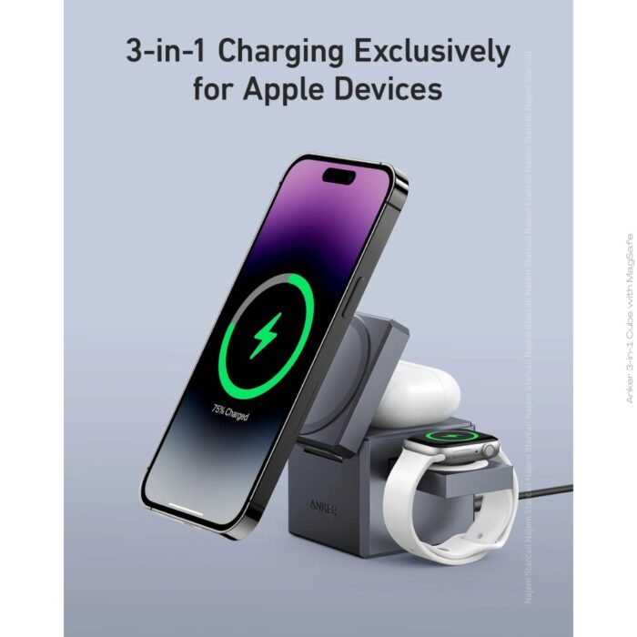 Anker 3 in 1 Cube with MagSafe Series 7 - Image 5