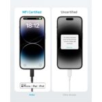 Anker 322 USB-C to Lightning Braided 6ft Cable - Image 3