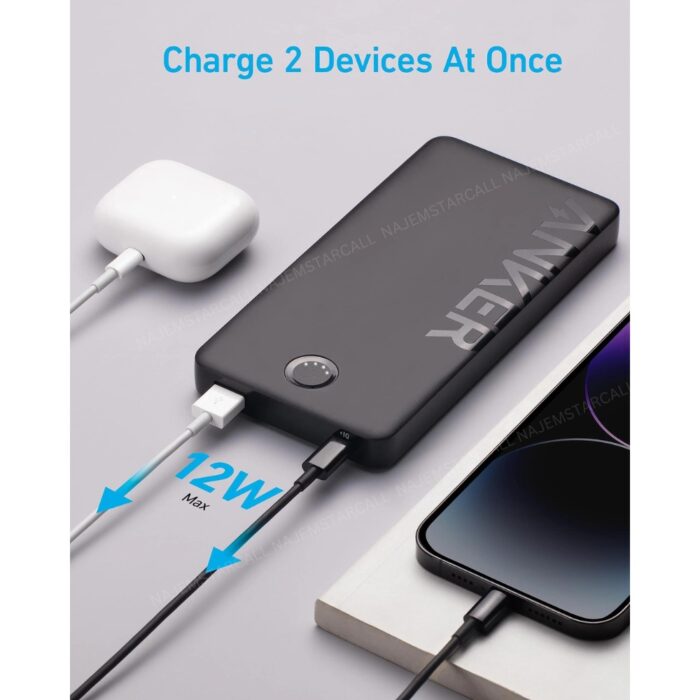 Anker 323 10000mAh Power Bank (PowerCore PIQ) - Image 5