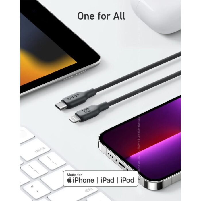 Anker 542 USB-C to Lightning Cable 6ft - Image 2