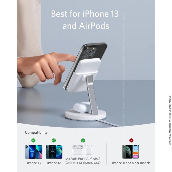 Anker 633 Magnetic Wireless Charger MagGo - Image 3
