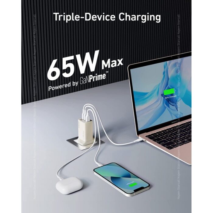 Anker 735 Charger GaNPrime 65W Golden Edition - Image 2