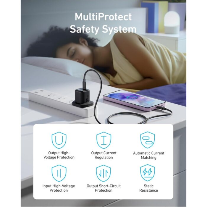 Anker Charger 25W with USB-C Cable UK - Image 5