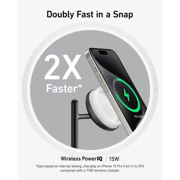 Anker MagGo Wireless Charging Station 3 in 1 Stand - Image 5