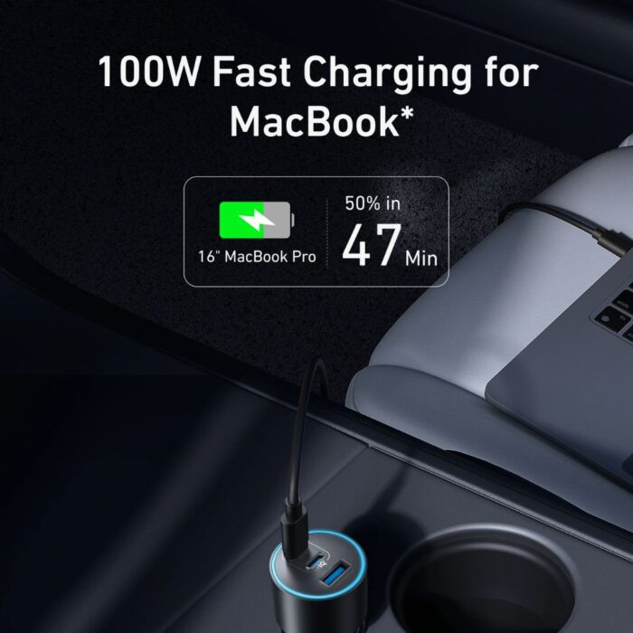 Anker Nano Car Charger (167.5W, 3 Ports) - Image 4