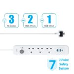 Anker PowerExtend USB-C 6 in 1 Power Strip - Image 3
