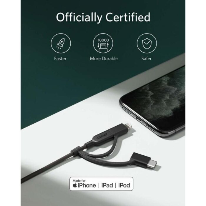 Anker Powerline II 3 in 1 Cable - Image 4