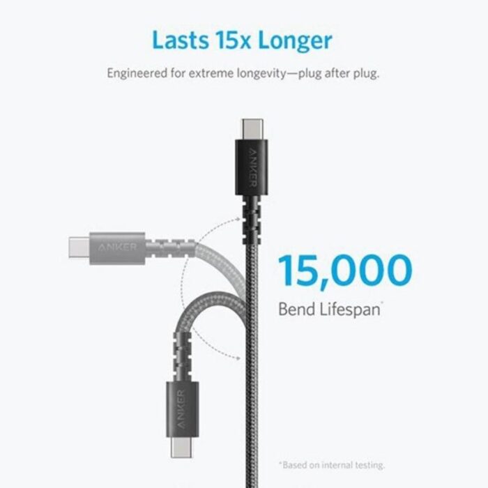 Anker PowerLine Select+ USB-C to USB-C Cable - Image 2