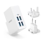 Anker PowerPort 4 Lite 27W Travel Charger