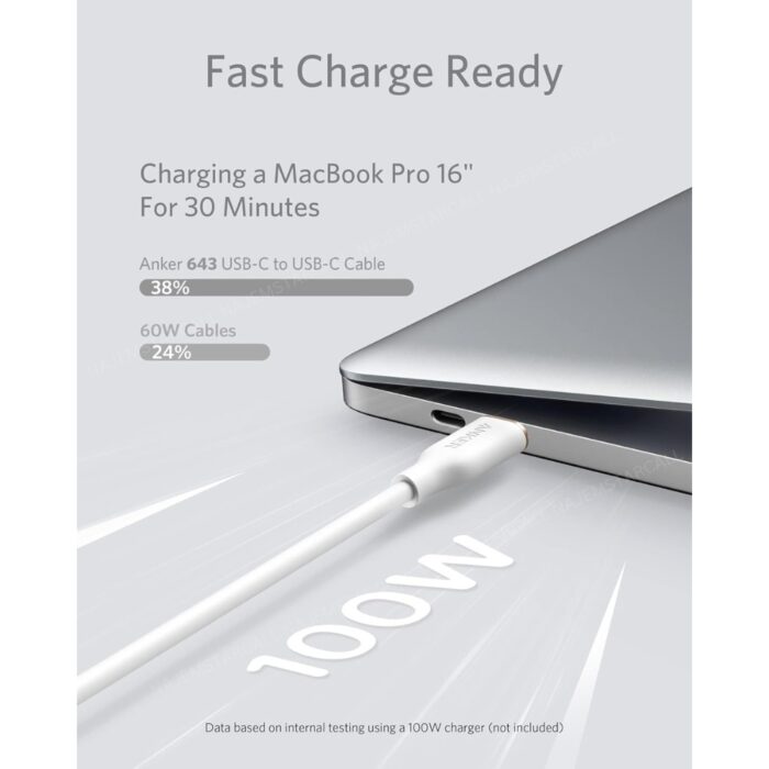 Anker Powerline III Flow USB-C 100W Cable - Image 4