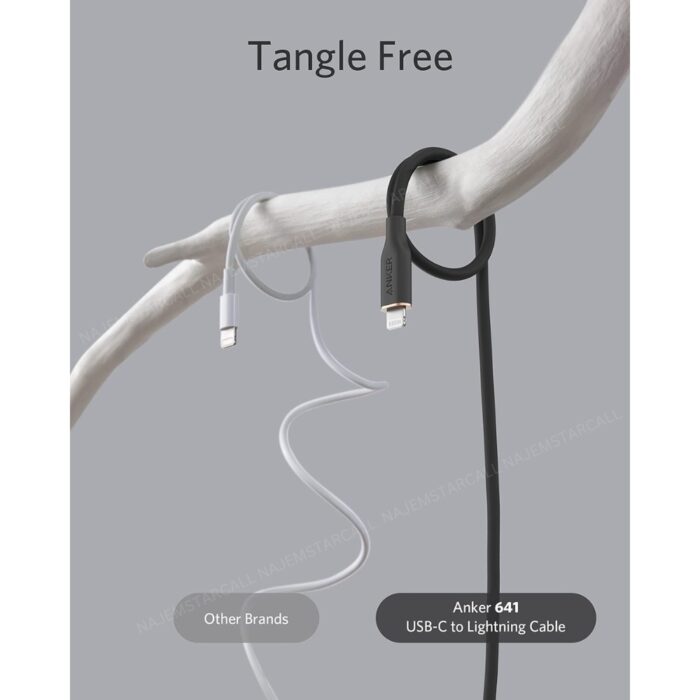 Anker Powerline III Flow USB-C Lightning Cable - Image 4