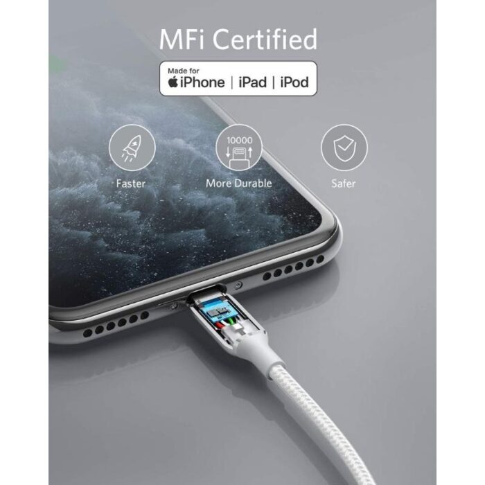 Anker Powerline+ III Lightning Cable (2m) - Image 4