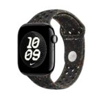 Apple Watch Band 46mm Midnight Black Nike Sport Band - S/M