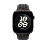 Apple Watch Band 46mm Midnight Black Nike Sport Band - S/M - Image 2