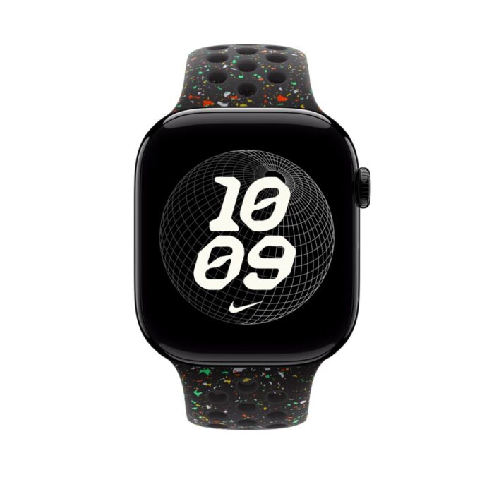 Apple Watch Band 46mm Midnight Black Nike Sport Band - S/M - Image 2
