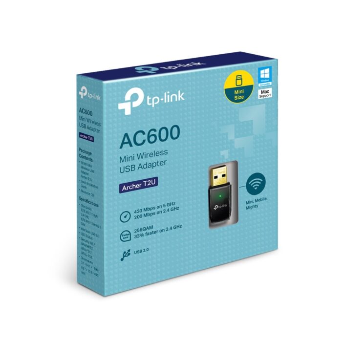 TP-Link AC600 Wireless Dual Band USB Adapter | Archer T2U - Image 4