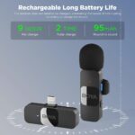 BOYA BY-V1 Wireless Lavalier Microphone for iPhone - Image 3