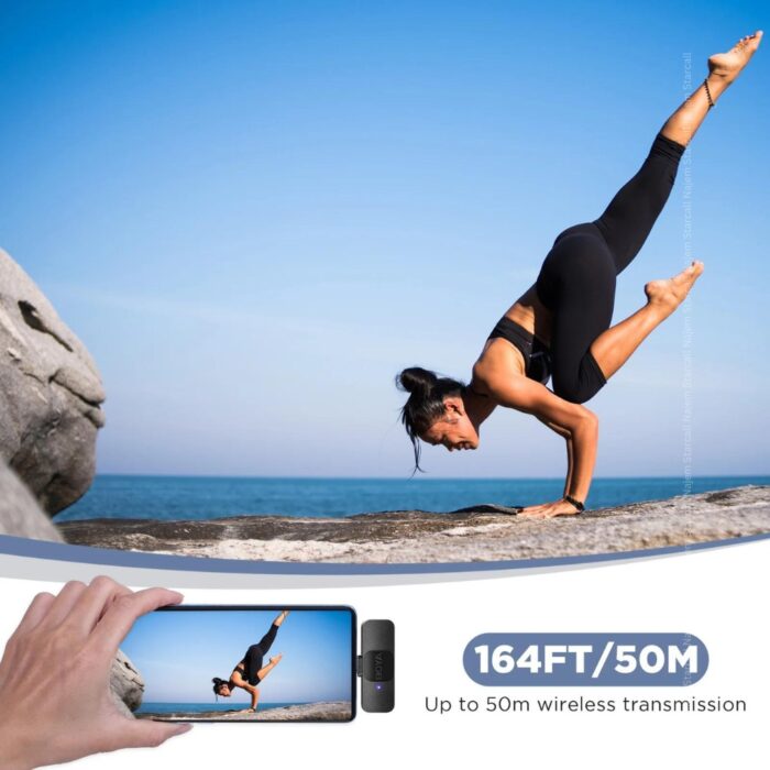 BOYA BY-V1 Wireless Lavalier Microphone for iPhone - Image 6