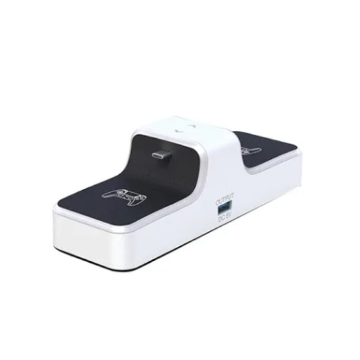 BRAVE Dual Charger Dock with Blue Light for PS5 Wireless Controller - Image 2