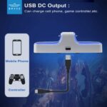 BRAVE Dual Charger Dock with Blue Light for PS5 Wireless Controller - Image 4