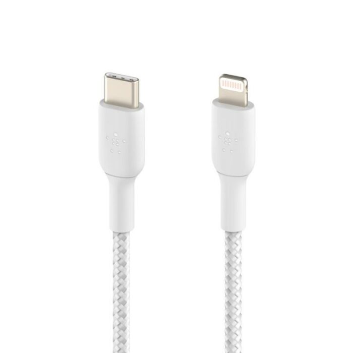 Belkin Braided USB-C to Lightning Cable 2m - Image 2