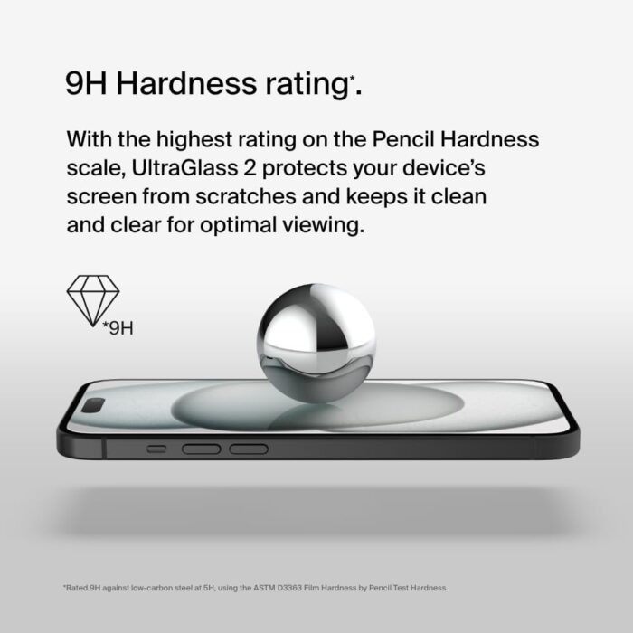 Belkin ScreenForce UltraGlass 2 Protection for iPhone 15 Plus iphone14 Pro Max - Image 3