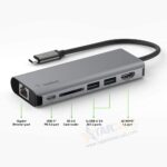 Belkin USB-C Hub 6 in 1 MultiPort  Adapter - Image 2
