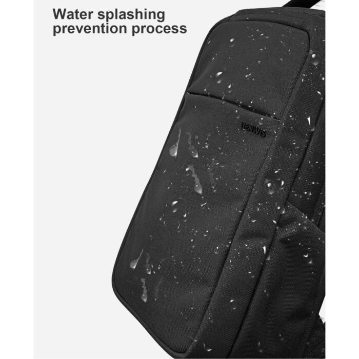 Benwis Laptop Backpack Black - Image 2