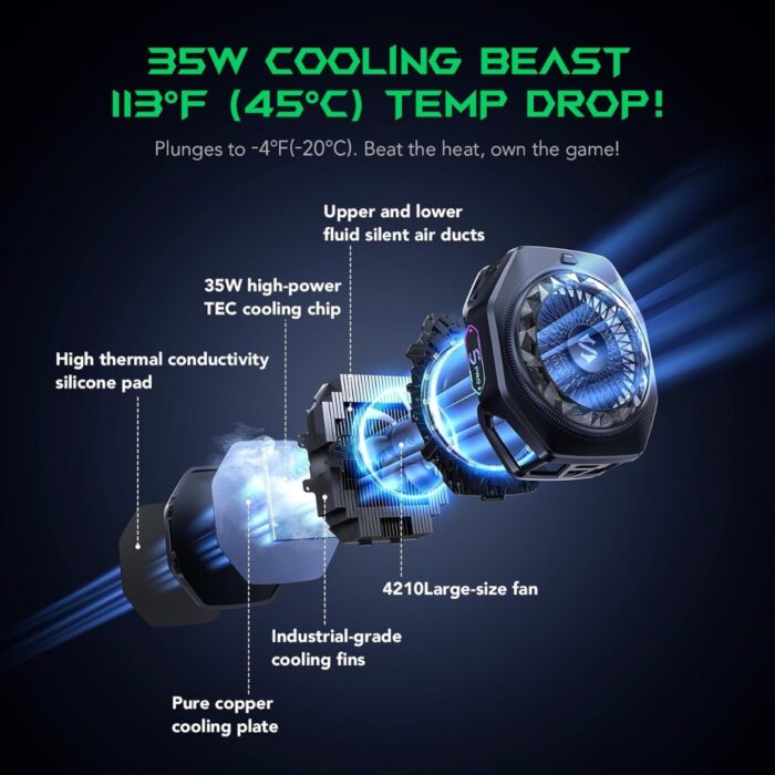 Black Shark Phone Cooler 5 Pro - Image 9