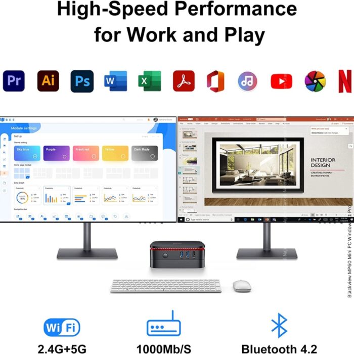 Blackview MP60 Mini PC Windows 11 Pro 16GB 512GB - Image 7
